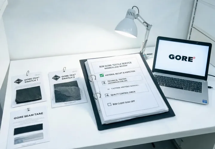Gore gore service workflow textile review